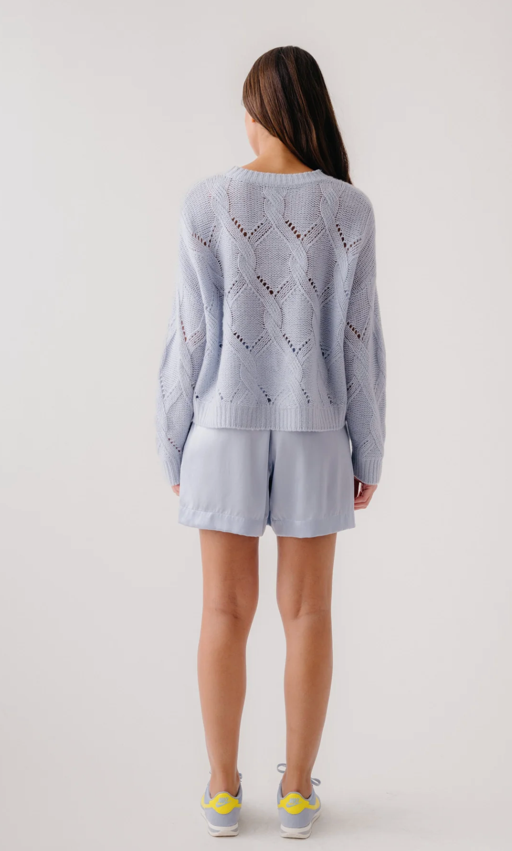 Brynn Silk Short in Whisper