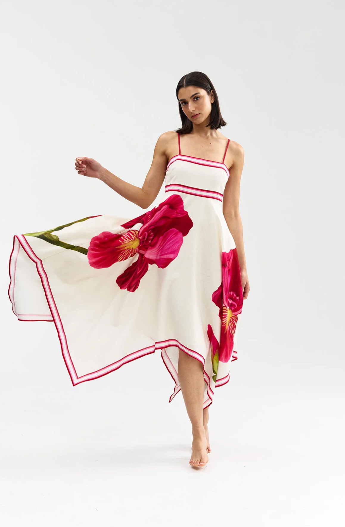 Ingrid Dress in Antique Iris