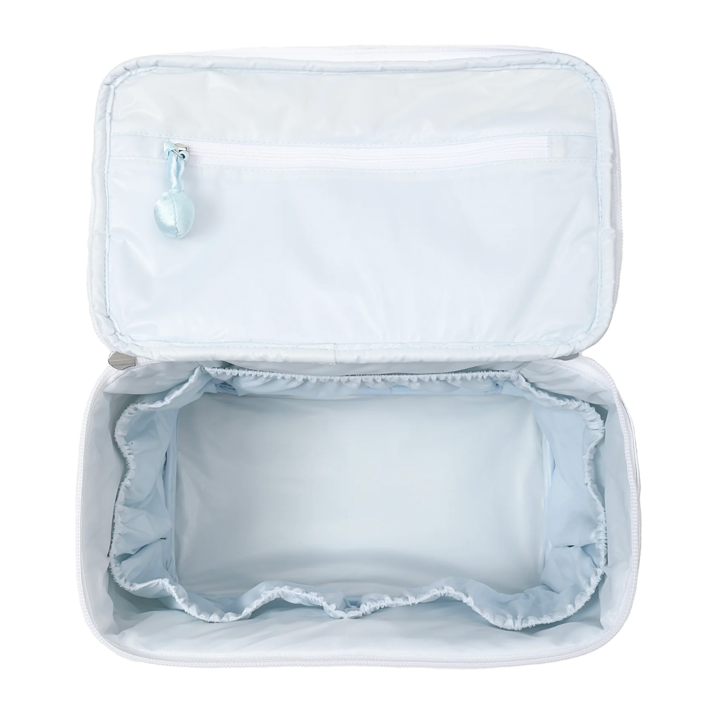 Carnation Train Case in Blue