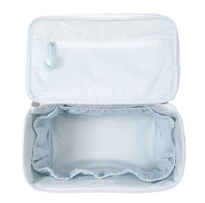 Carnation Train Case in Blue