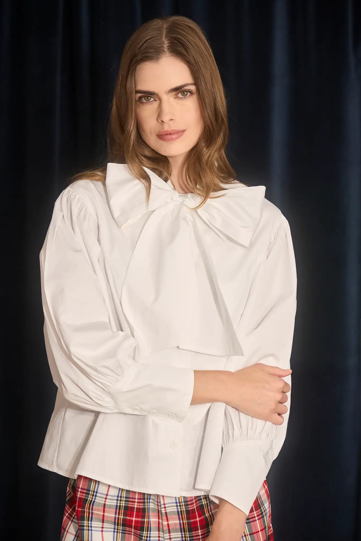 Shay Blouse in Bright White
