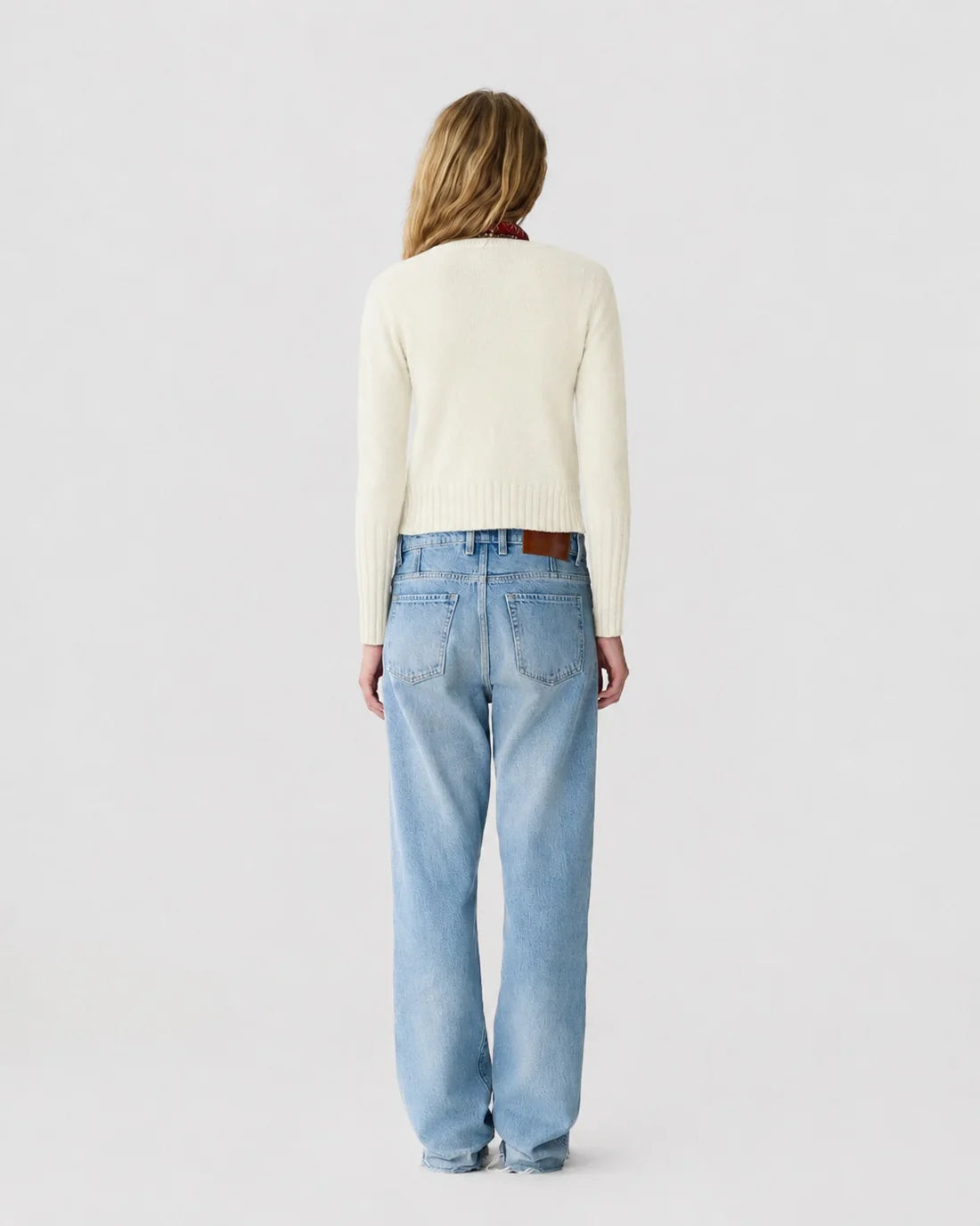 Shrunken Crew in Cream