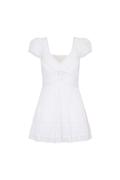 Edena Dress in White