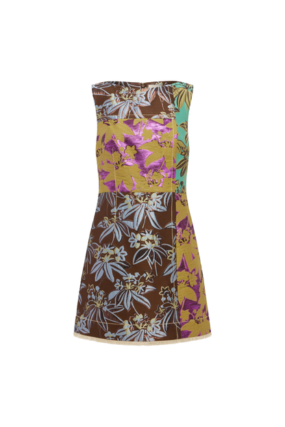 Bodie Jacquard Mini Dress by Alémais