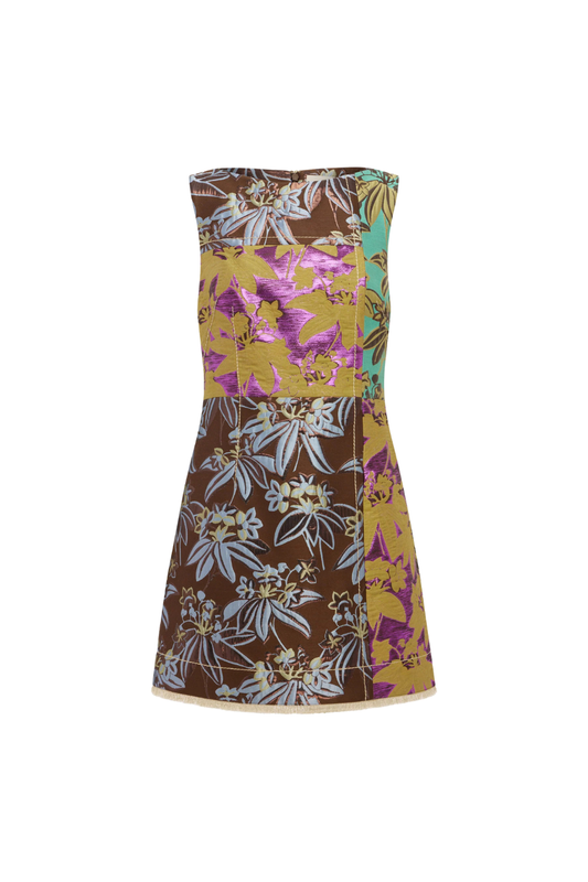Bodie Jacquard Mini Dress by Alémais