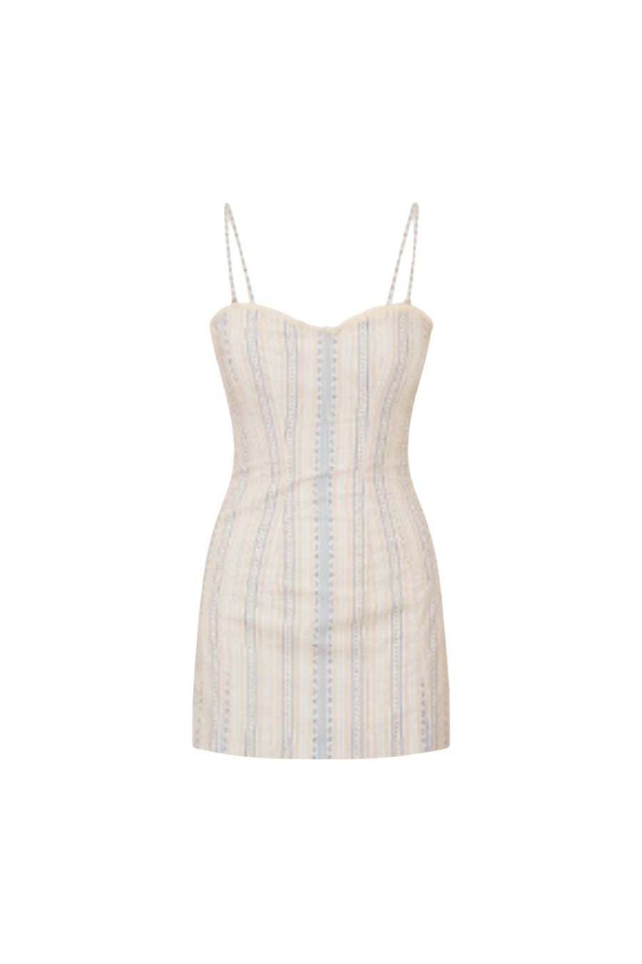 Jayna Dress in Cinched Blue