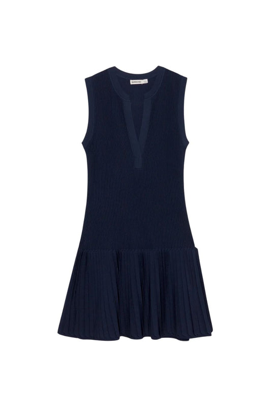 Levie Mini Dress in Midnight