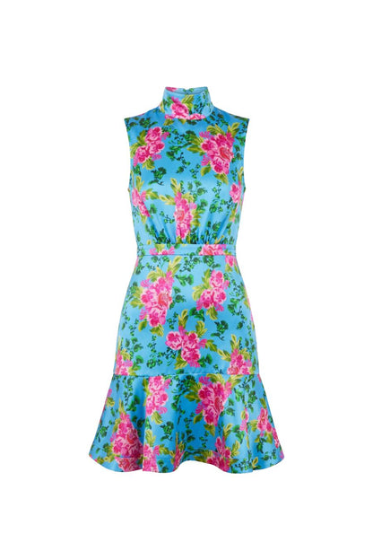 Fleur Short Dress in Grandiflora