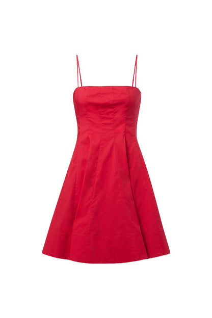 Wylie Mini Dress in Cherry