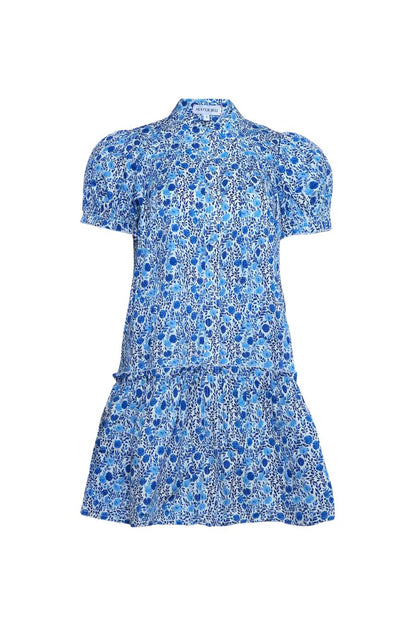 Drifter Mini Dress in Bermuda Blooms