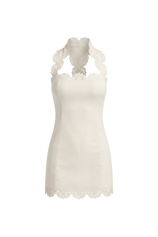 Derry Dress in Off-White