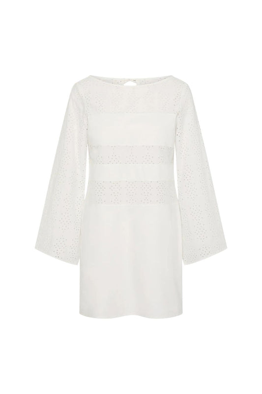 Harriet Dress in Vintage White