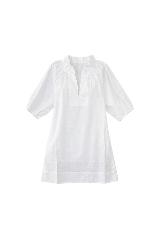 Carleigh Dress in White