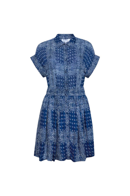 Howard Dress in Inkwell Paisley