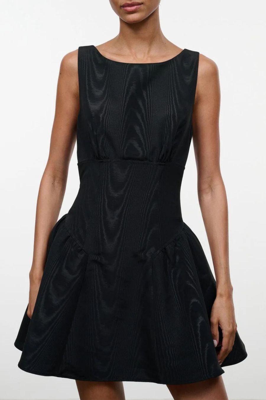 Gwenette Mini Dress in Black