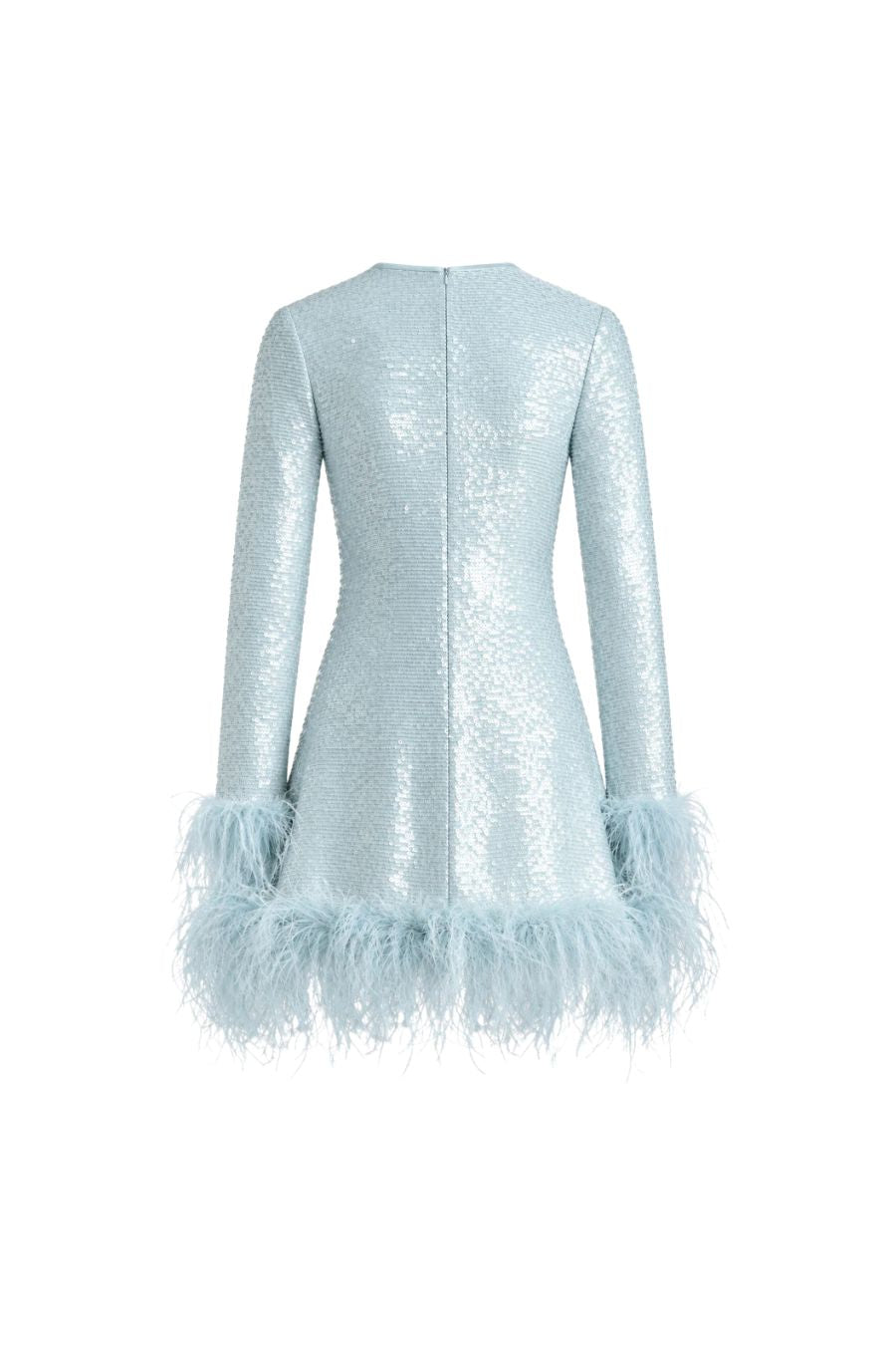 TS Althea Sequin/Feather Mini Dress