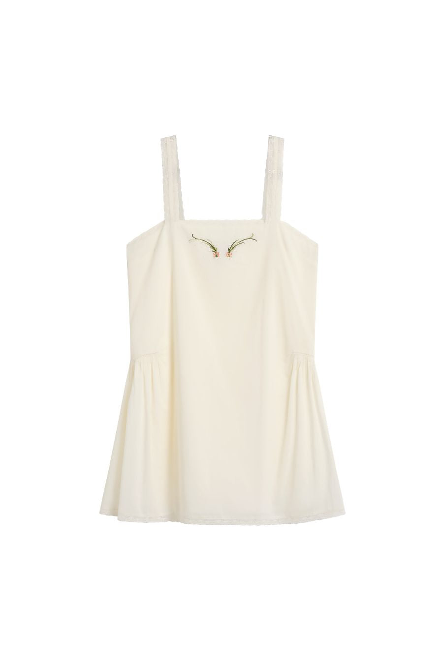 Valley Mini Dress in Cream