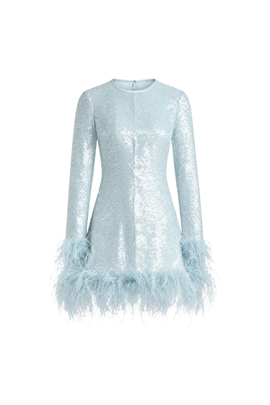 TS Althea Sequin/Feather Mini Dress