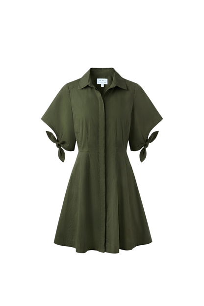 Corinna Dress in Army