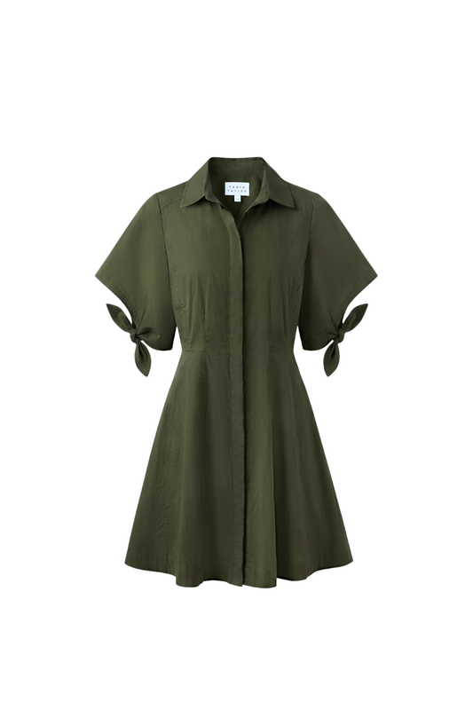 Corinna Dress in Army