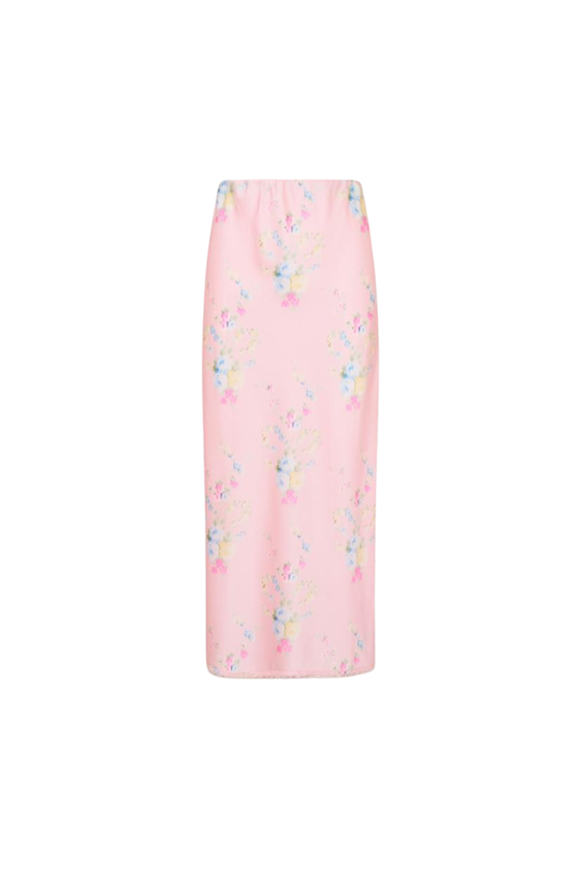 Kalo Skirt in Rosy Trellis