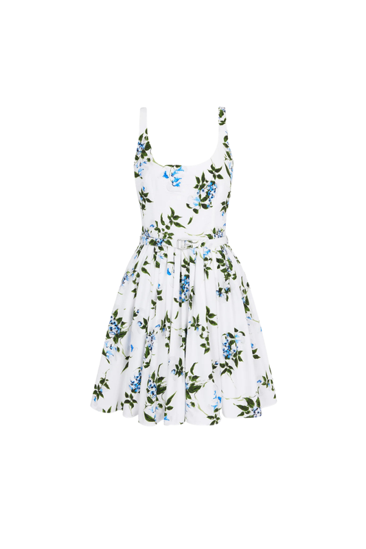 Eglantine Mini In Lilac Lillies/Cherry Print