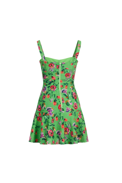 Rae Short Dress in Saffier Apple