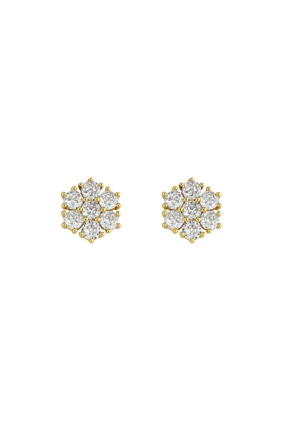 Louisa Stud in Yellow Gold