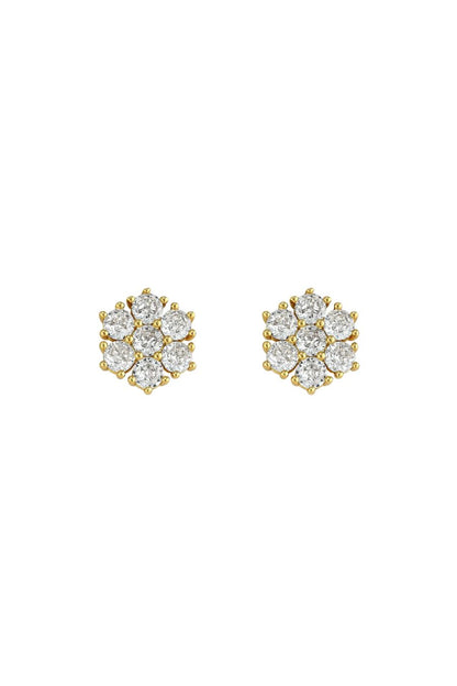 Louisa Stud in Yellow Gold