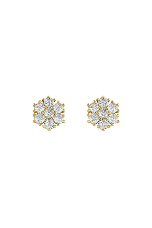 Louisa Stud in Yellow Gold