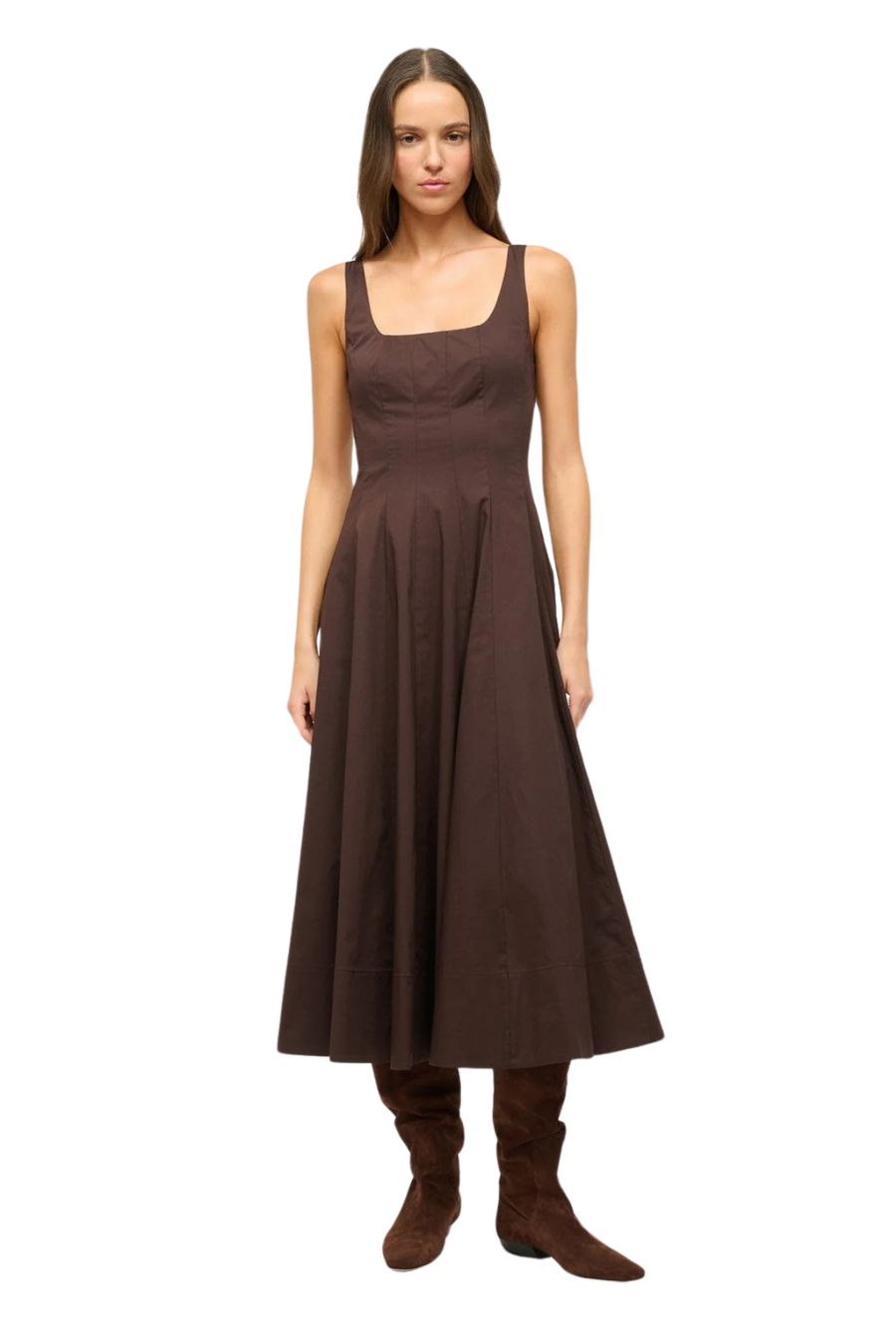 Wells Dress in Earth