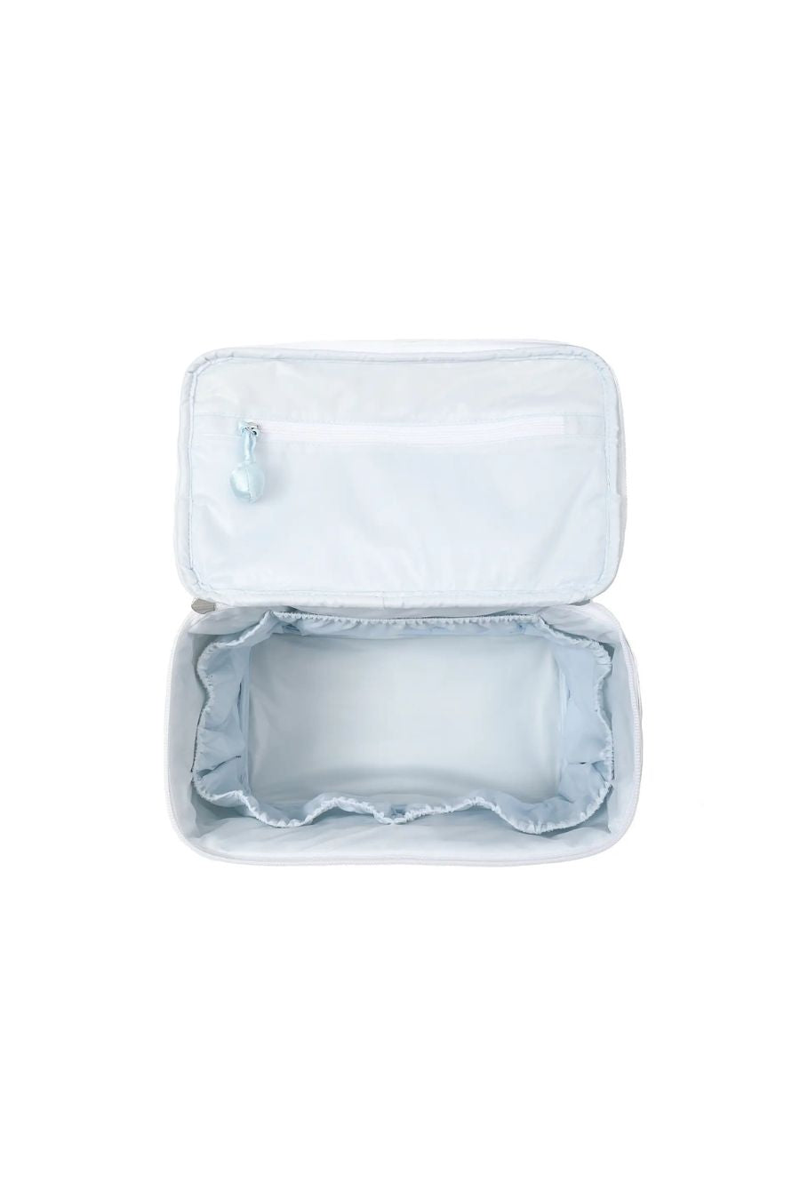 Josie Heart Train Case in Blue