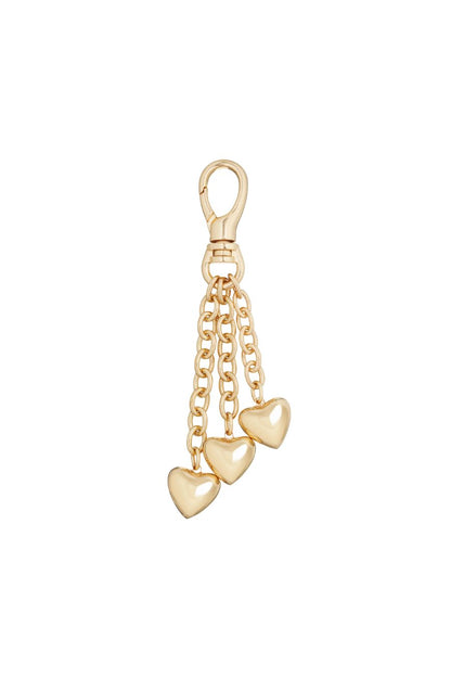 The Mini Puffy Heart Bag Charm