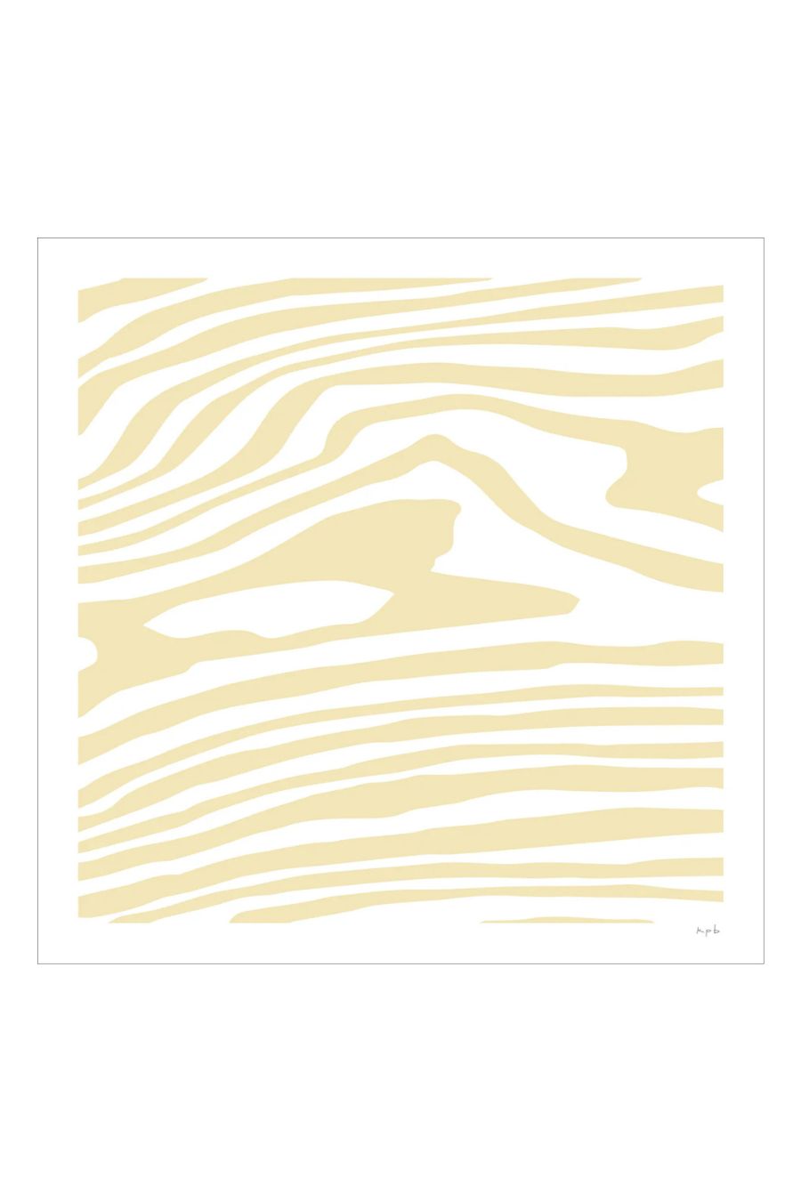 Faux Bois in Butter