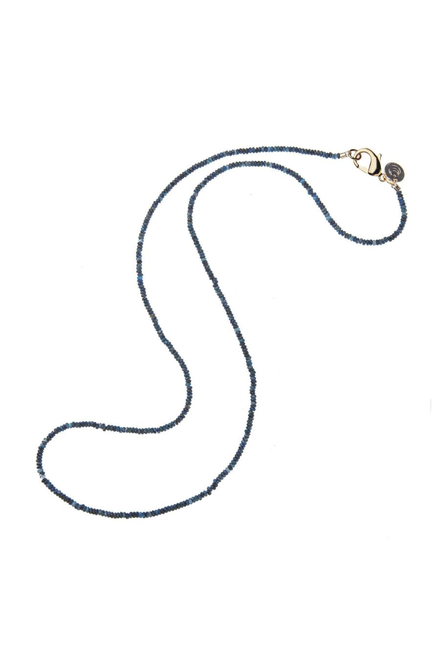 Double Wrap Kyanite Beaded Necklace