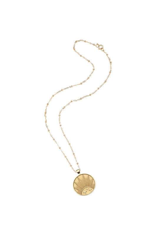 STRONG JW Small Pendant Coin Necklace
