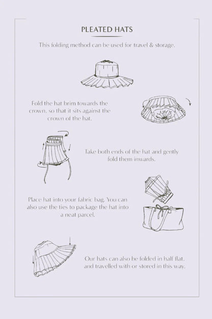 Versailles Garden Capri Hat
