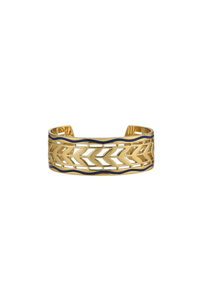 Skinny Cala Cuff in Navy