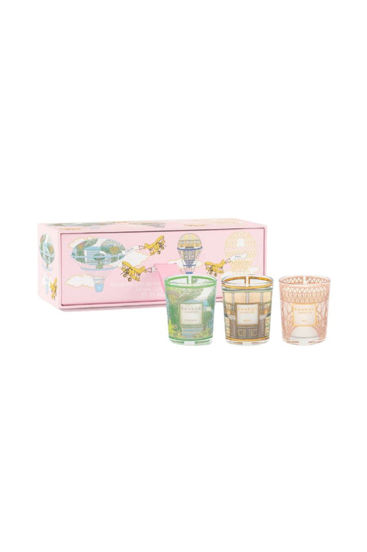 Trio Travel Candles Singapore-Athens-Paris