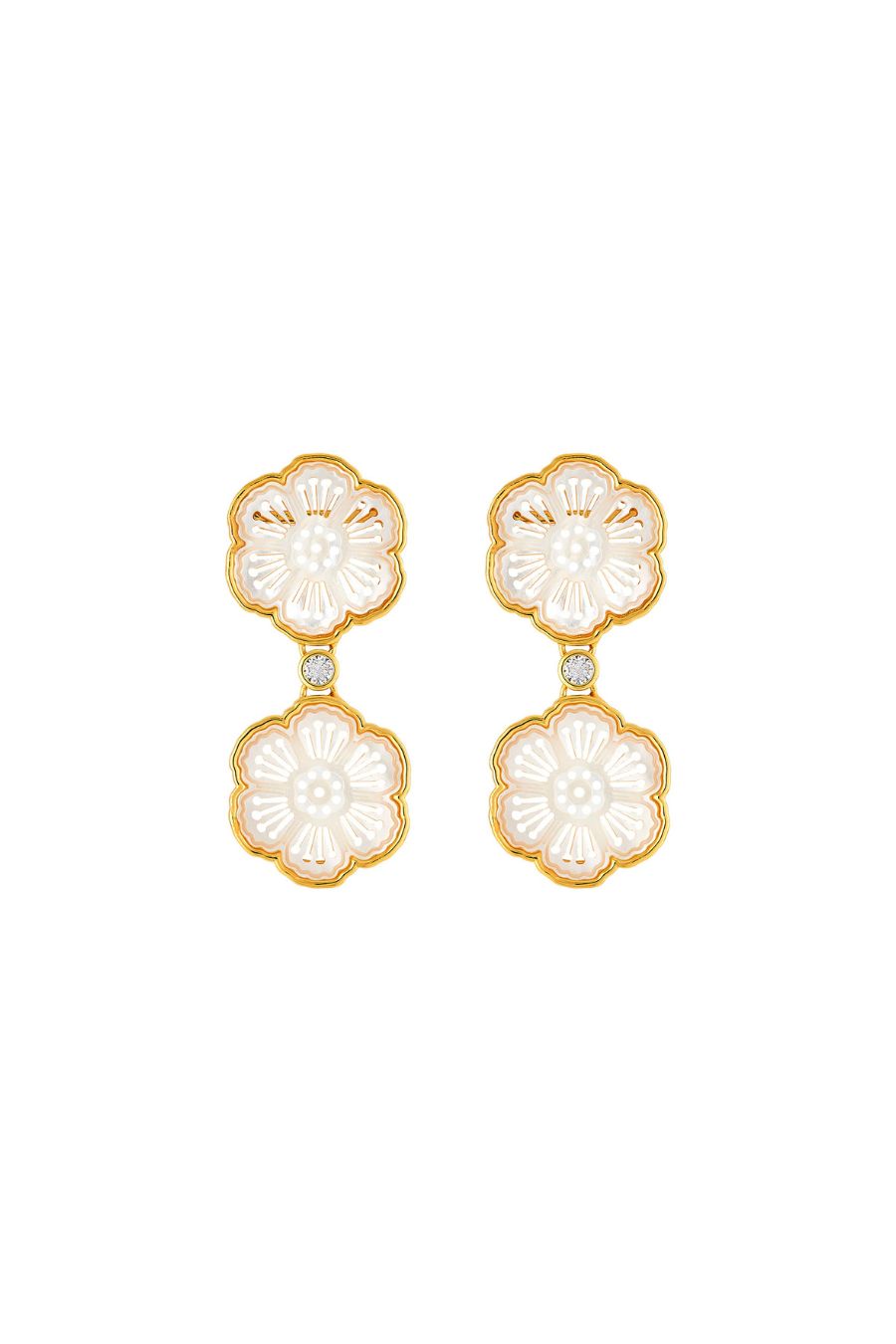 Marguerite Drop Earrings Small
