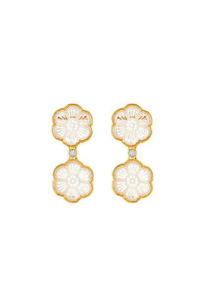 Marguerite Drop Earrings Small