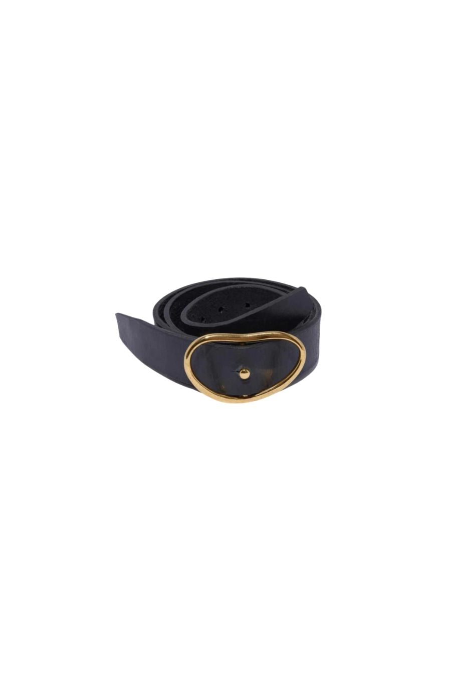 Wide Georgia Belt in Black