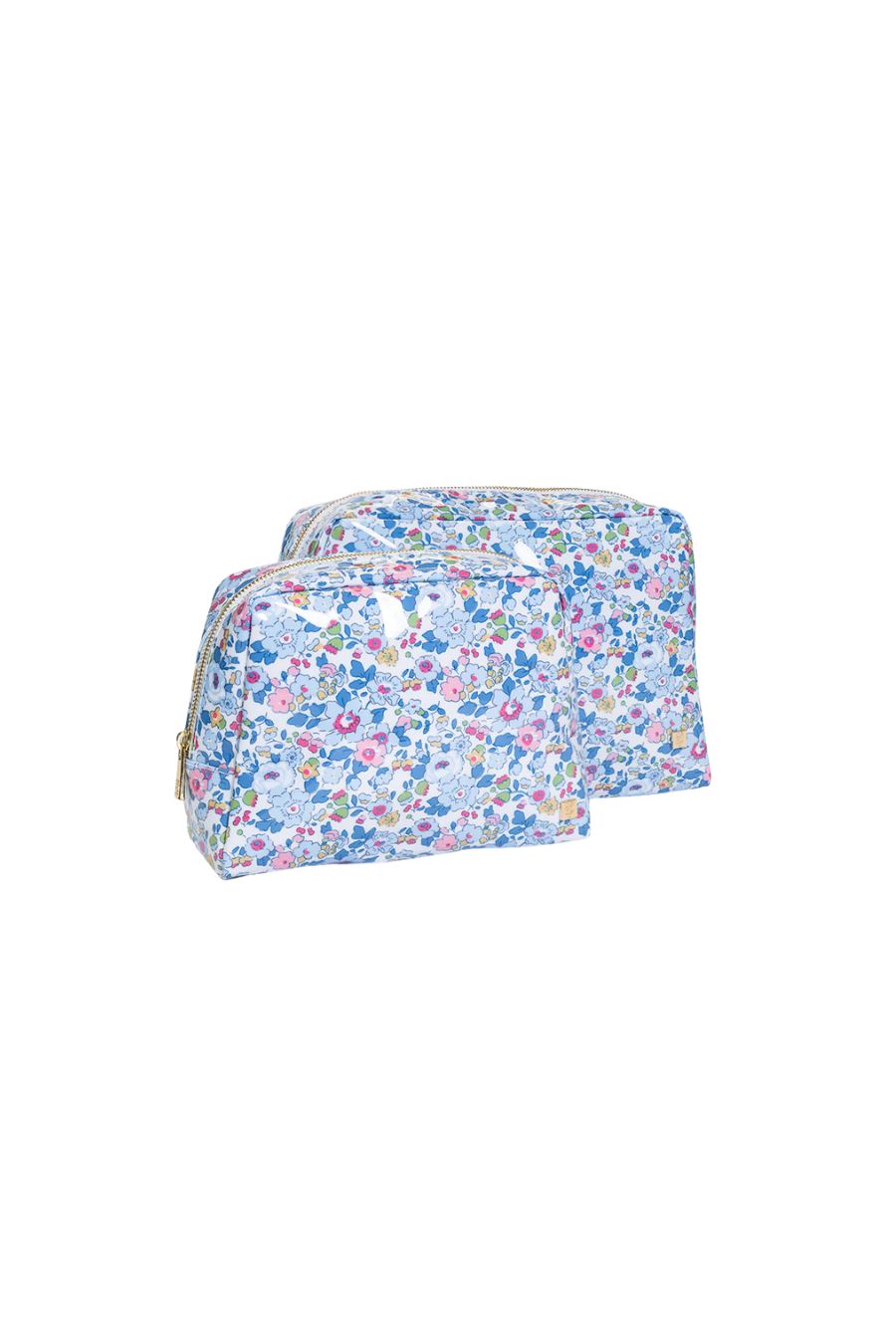 LuxeGloss Wash Bag Large in Bridgehampton Floral