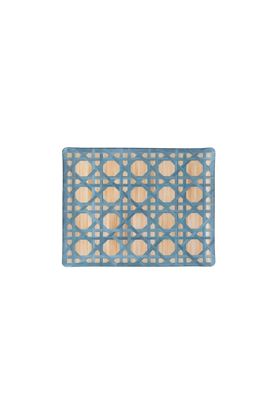 Epoch Serving Tray in Ocean Blue