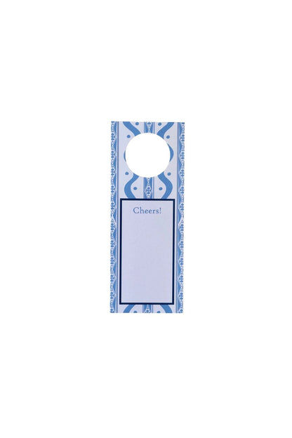 Wallis Blue Wine Tags