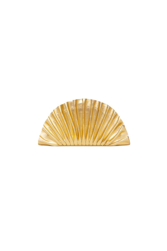 Nala Mini Clutch in Gold
