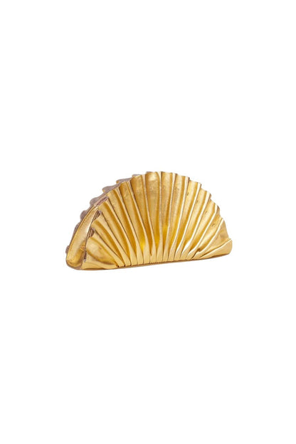 Nala Mini Clutch in Gold