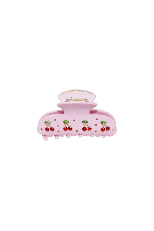 Sweetheart Clip in Pink Cherry Pie