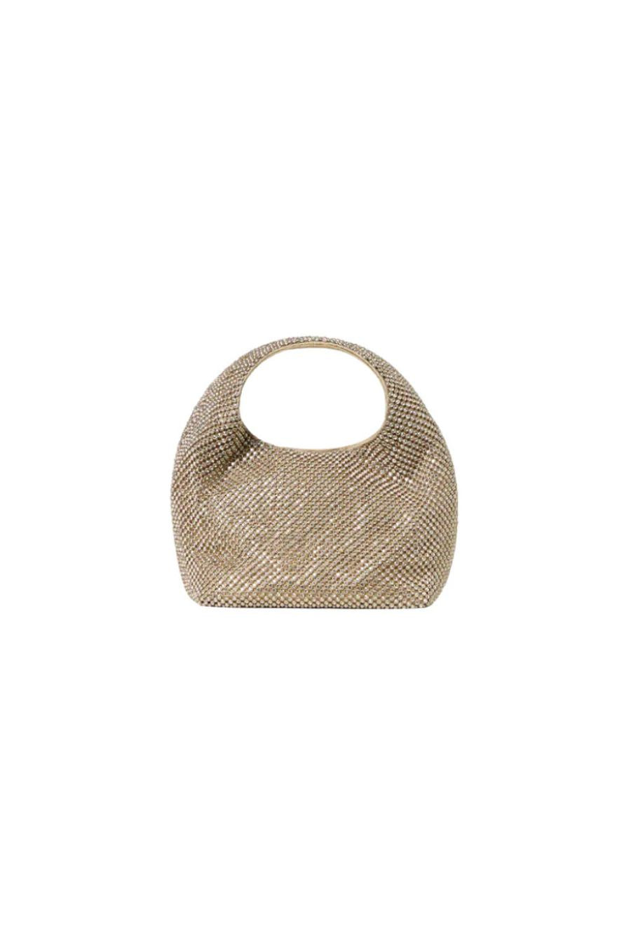 Kenzie Gold Diamanté Mini Bag