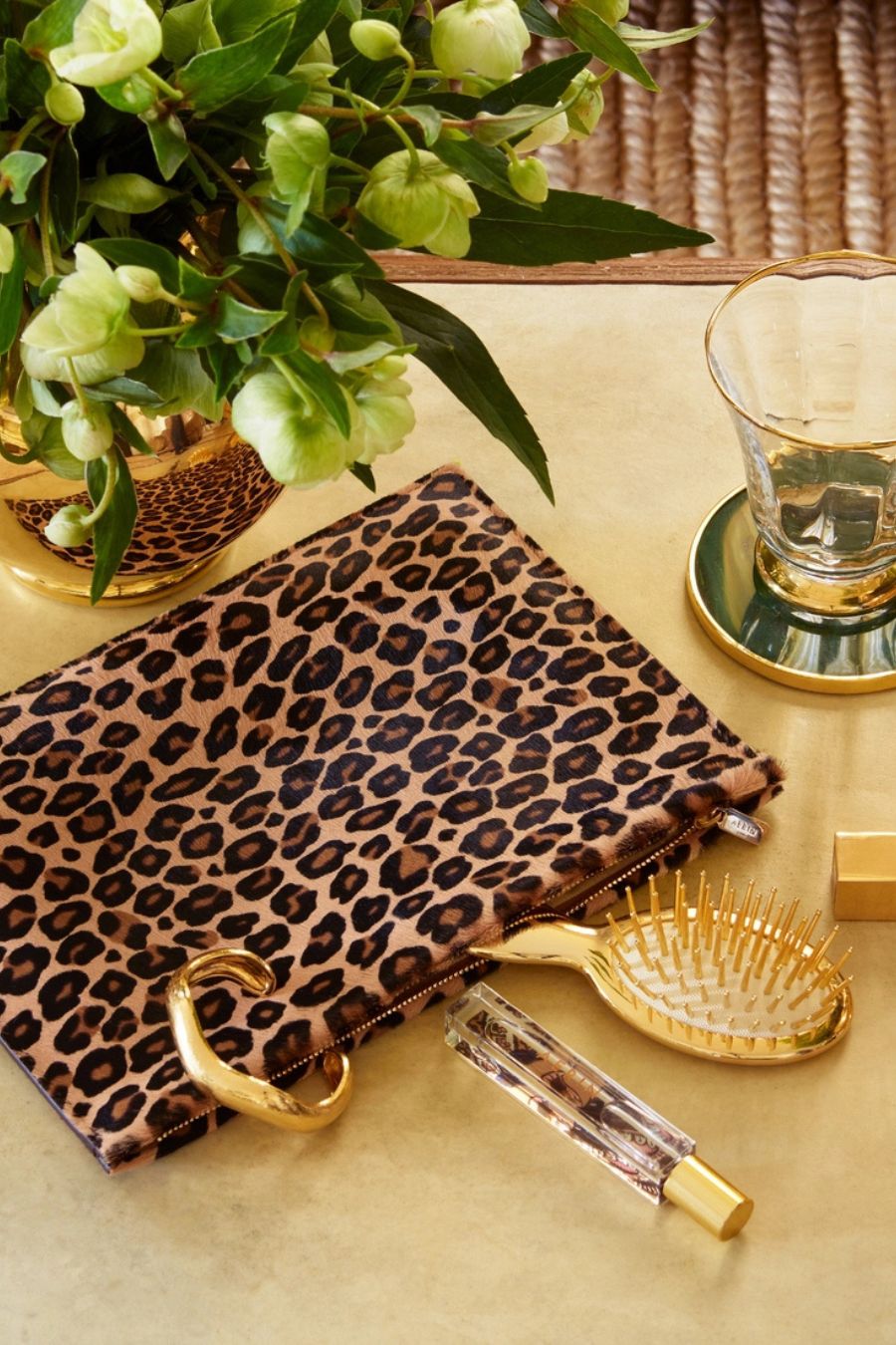 Leopard Pouch